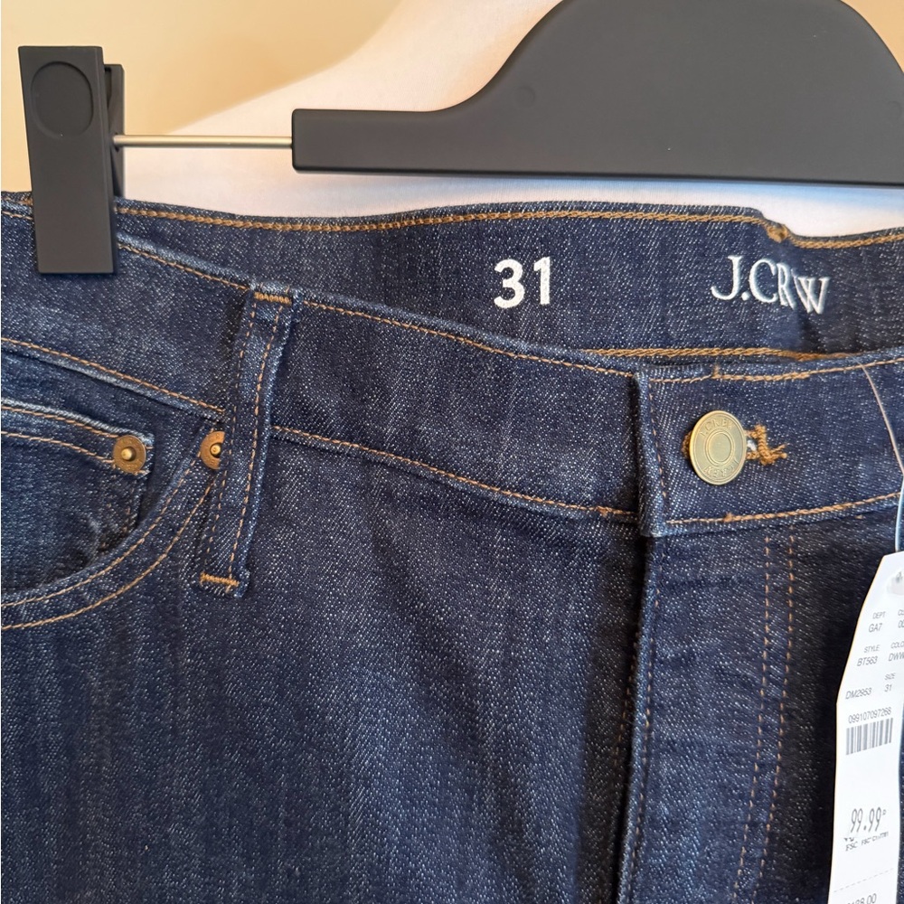 NWT J. Crew Women's Indigo 9” Demi Boot Cut Jeans, Sz 31 - Picture 3 of 9